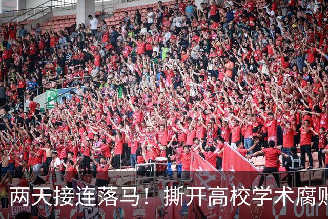 两天接连落马！撕开高校学术腐败的遮羞布