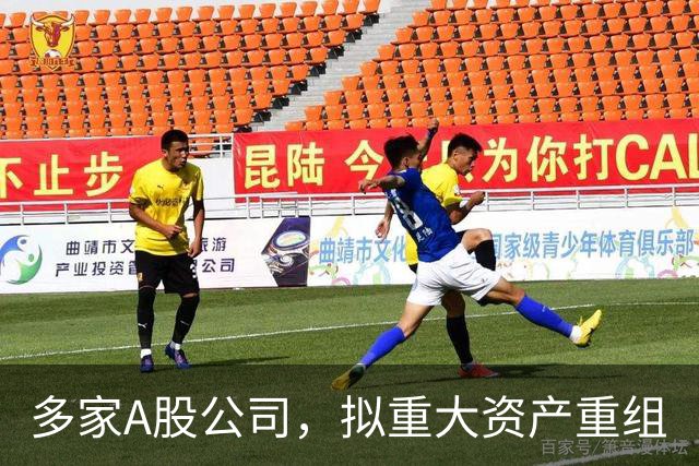 多家A股公司，拟重大资产重组