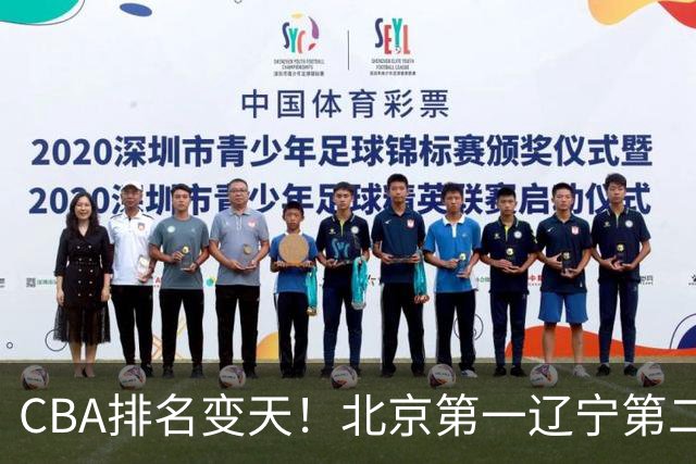 CBA排名变天！北京第一辽宁第二，广东山东连胜，山西第三新疆连败